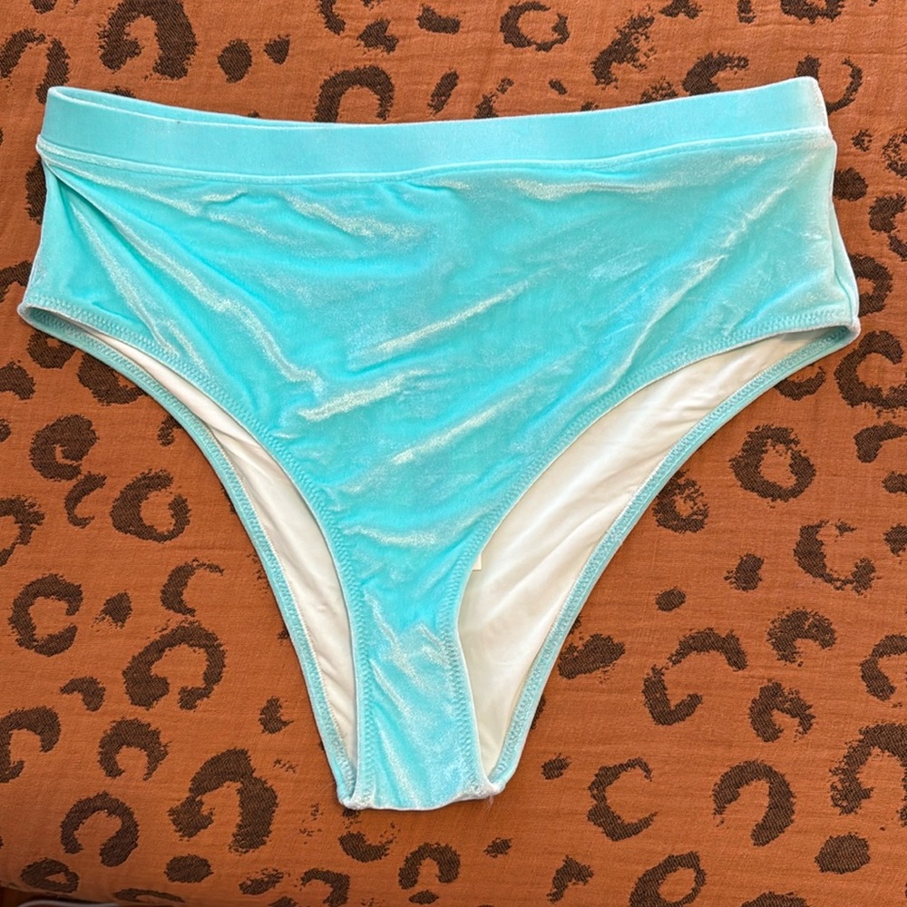 Solid & Striped Cora Bottom Solid Velvet XL NWT Bikini Bottom